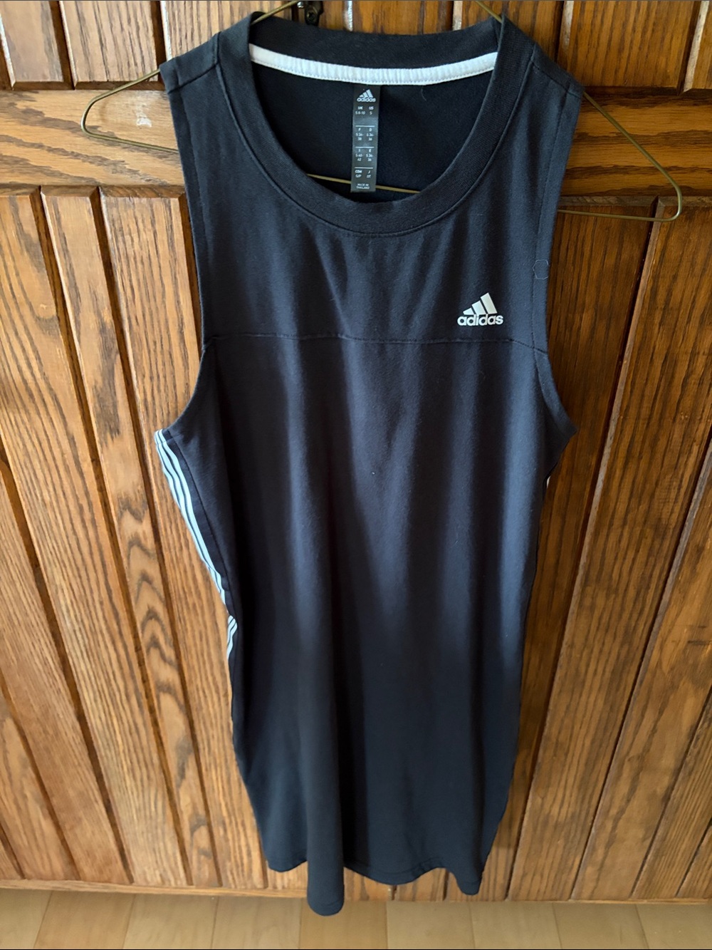 Adidas  black sports dress
Size Small